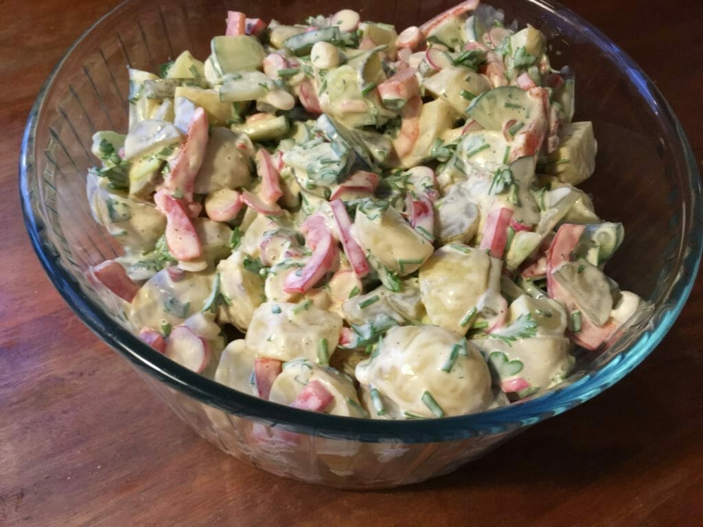 nye kartofler kartoffelsalat