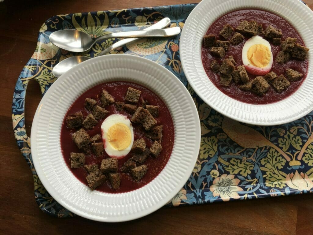 frokost ideer rødbedesuppe