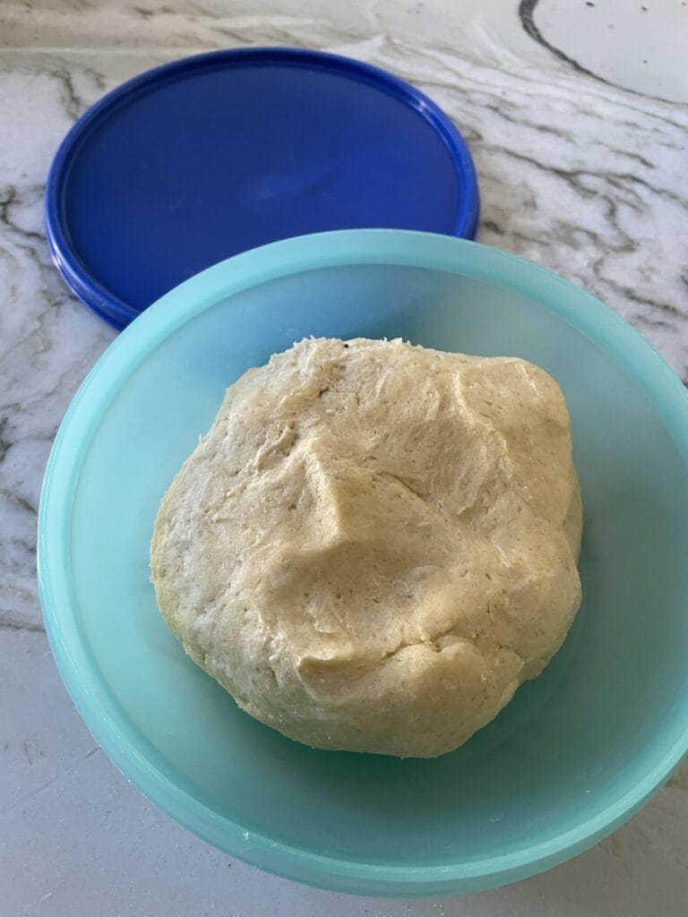 opskift på nem tærtedej i foodprocessor