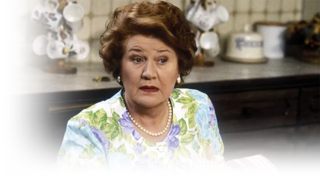 patricia routledge hyacinth bucket bouguet fint skal det være