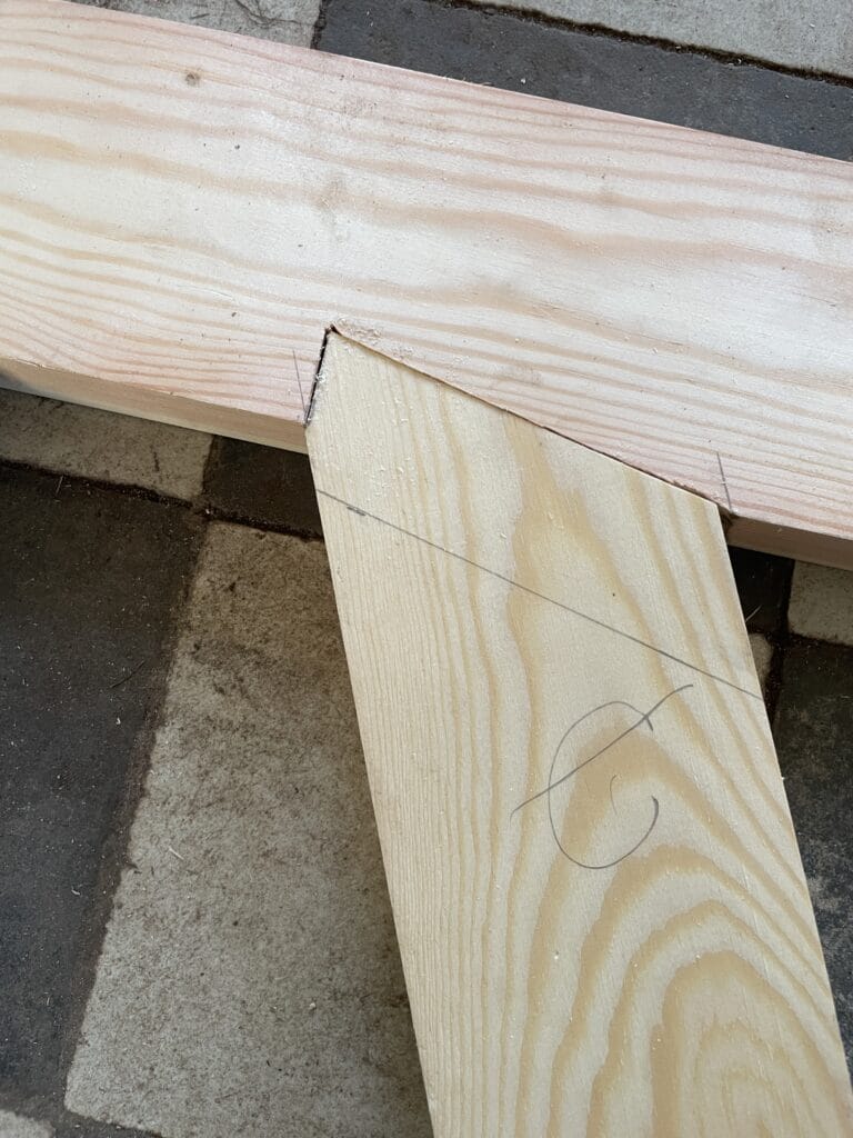 bygge en stalddør md z-skelet korrekt